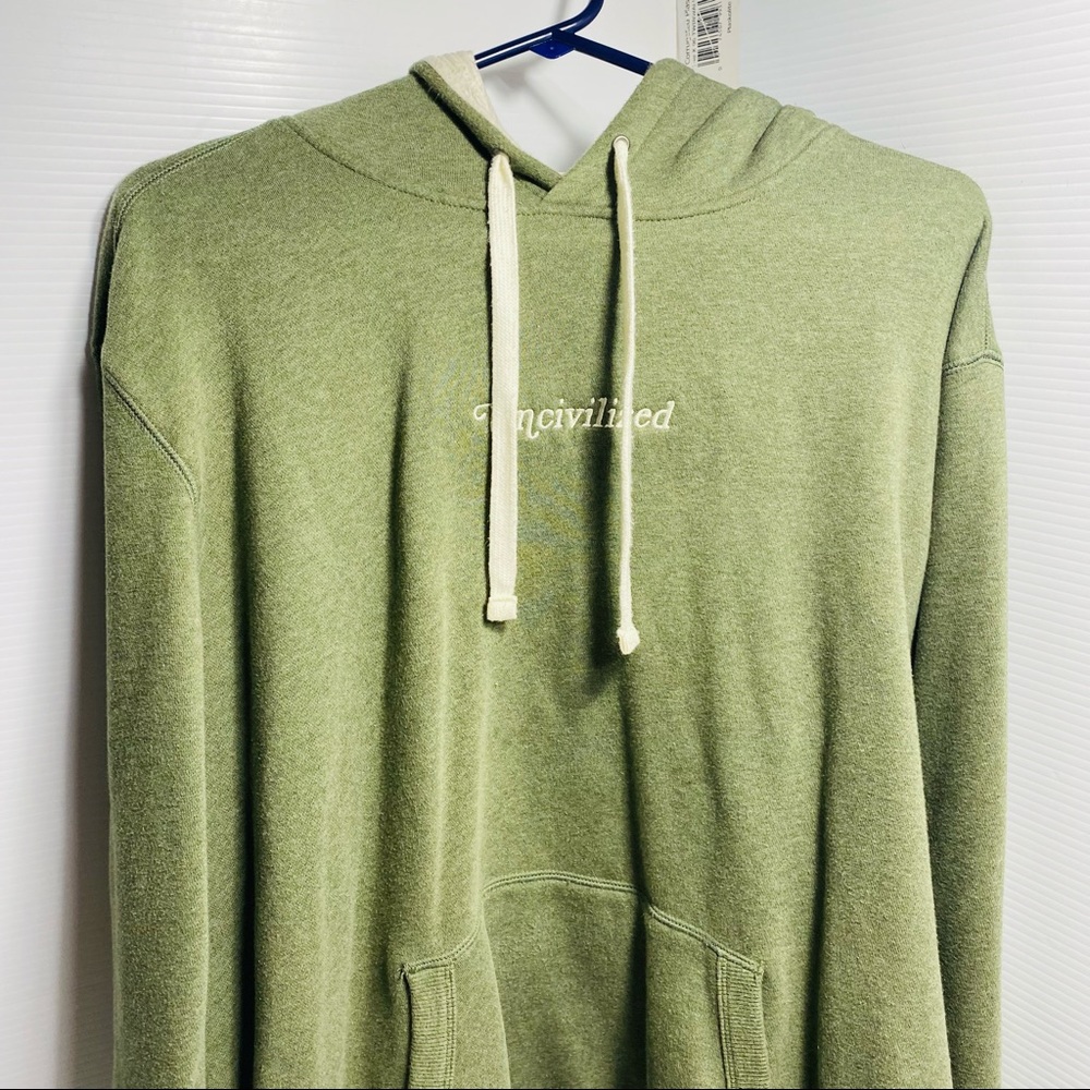 Uncivilized (Mr Foamer Simpson) Hoodie Size Xl View 2